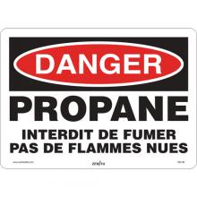 Zenith Safety Products SGI138 - Danger Propane Safety Sign