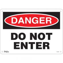 Zenith Safety Products SGL346 - "Do Not Enter" Sign