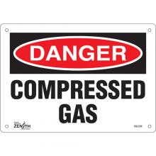 Zenith Safety Products SGL534 - "Compressed Gas" Sign