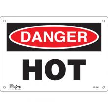 Zenith Safety Products SGL558 - "Danger Hot" Sign