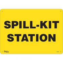 Zenith Safety Products SGL591 - "Spill Kit Station" Sign