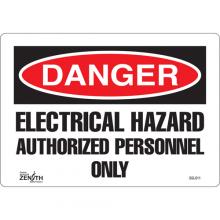 Zenith Safety Products SGL611 - "Authorized Personnel Only" Sign