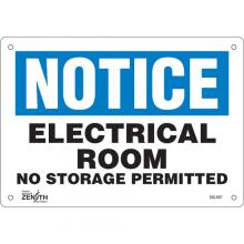 Zenith Safety Products SGL667 - "Electrical Room" Sign