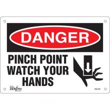 Zenith Safety Products SGL679 - "Pinch Point" Sign