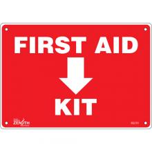 Zenith Safety Products SGL751 - "First Aid Kit" Sign