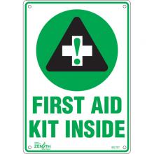 Zenith Safety Products SGL757 - "First Aid Kit" Sign