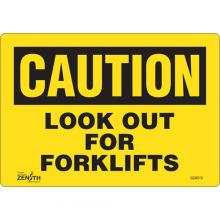 Zenith Safety Products SGM016 - "Look Out For Forklifts" Sign