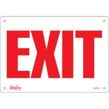 Zenith Safety Products SGM054 - "Exit" Sign