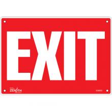 Zenith Safety Products SGM060 - "Exit" Sign