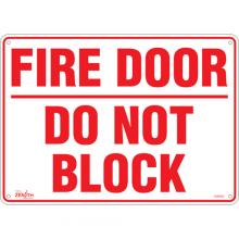 Zenith Safety Products SGM092 - "Fire Door" Sign