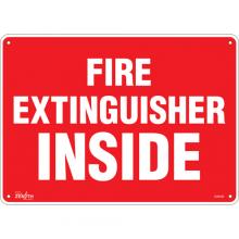 Zenith Safety Products SGM098 - "Fire Extinguisher Inside" Sign