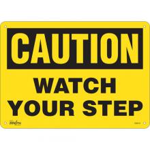 Zenith Safety Products SGM161 - "Watch Your Step" Sign