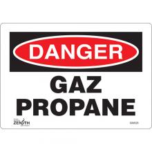 Zenith Safety Products SGM329 - "Gaz Propane" Sign