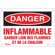 Zenith Safety Products SGM337 - "Garder Loin Des Flammes" Sign