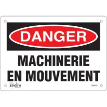 Zenith Safety Products SGM465 - "Machinerie en Mouvement" Sign