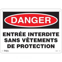 Zenith Safety Products SGM527 - "Entrée Interdite" Sign