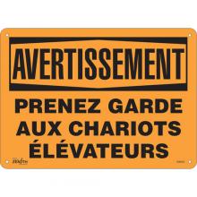 Zenith Safety Products SGM593 - "Prenez Garde" Sign