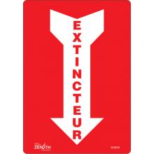 Zenith Safety Products SGM649 - "Extincteur" Arrow Sign