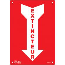 Zenith Safety Products SGM650 - "Extincteur" Arrow Sign