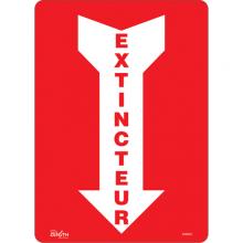 Zenith Safety Products SGM652 - "Extincteur" Arrow Sign