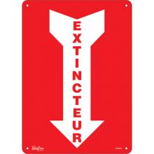 Zenith Safety Products SGM653 - "Extincteur" Arrow Sign