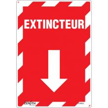 Zenith Safety Products SGM655 - "Extincteur" Arrow Sign