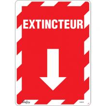 Zenith Safety Products SGM658 - "Extincteur" Arrow Sign