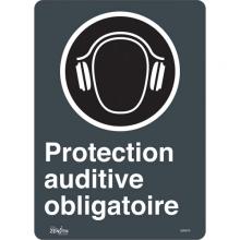 Zenith Safety Products SGM679 - "Protection Auditive Obligatoire" Sign