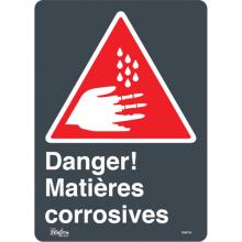 Zenith Safety Products SGM730 - "Matières Corrosives" Sign