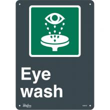 Zenith Safety Products SGM762 - "Eye Wash" Sign