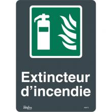 Zenith Safety Products SGM772 - "Extincteur D'Incendie" Sign