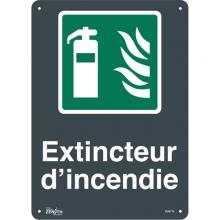 Zenith Safety Products SGM774 - "Extincteur D'Incendie" Sign