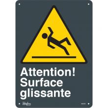 Zenith Safety Products SGM788 - "Surface Glissante" Sign