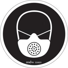 Zenith Safety Products SGM820 - Respiratory Protection Required CSA Safety Sign