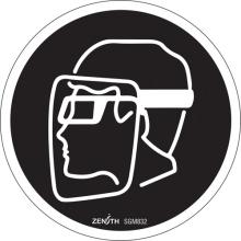 Zenith Safety Products SGM832 - Face Protection Required CSA Safety Sign