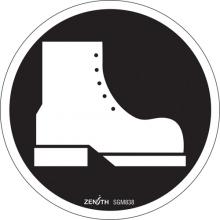 Zenith Safety Products SGM838 - Foot Protection Required CSA Safety Sign