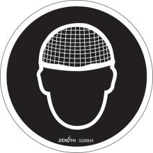 Zenith Safety Products SGM844 - Hair Net Required CSA Safety Sign