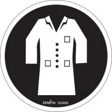 Zenith Safety Products SGM868 - Lab Coat Required CSA Safety Sign