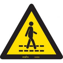 Zenith Safety Products SGN063 - Pedestrian Safety Lane CSA Safety Sign