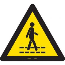 Zenith Safety Products SGN066 - Pedestrian Safety Lane CSA Safety Sign