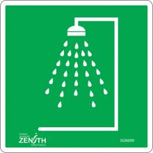 Zenith Safety Products SGN099 - Emergency Shower CSA Safety Sign