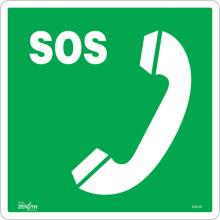 Zenith Safety Products SGN108 - Emergency Telephone CSA Safety Sign