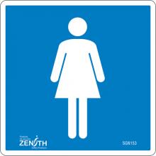 Zenith Safety Products SGN153 - Women CSA Safety Sign