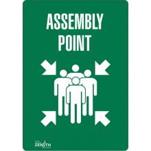 Zenith Safety Products SGP177 - "Assembly Point" Sign