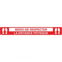 Zenith Safety Products SGU382 - SIGN 3"X24" THANK YOU PHYSCL DISTANCE,FR, ADH VL