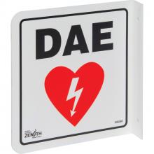 Zenith Safety Products SHG584 - SIGN,PROJ,8"X8" 90D,FR,"DAE"