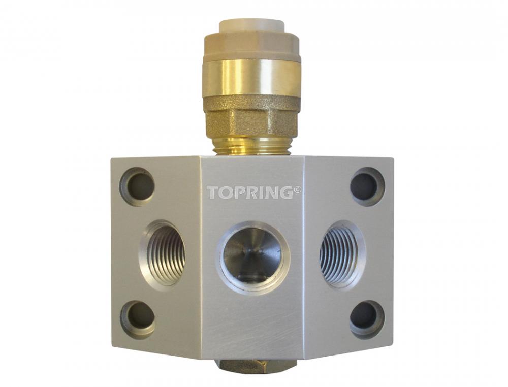 Manifold Alu 15mm x (2/3)1/4(F)NPT QuickLINE<span class=' ItemWarning' style='display:block;'>Item is usually in stock, but we&#39;ll be in touch if there&#39;s a problem<br /></span>