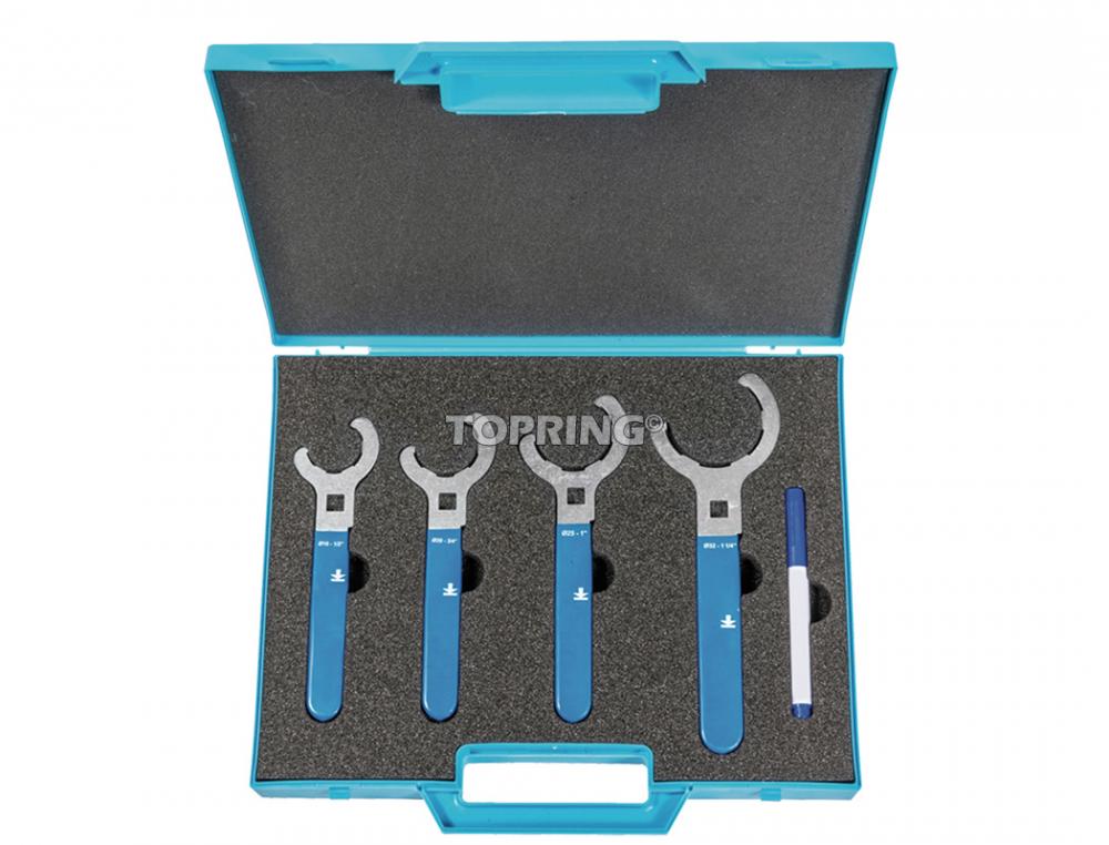 Pipe Spanner Wrench Set for 16 to 32 mm S08<span class=' ItemWarning' style='display:block;'>Item is usually in stock, but we&#39;ll be in touch if there&#39;s a problem<br /></span>