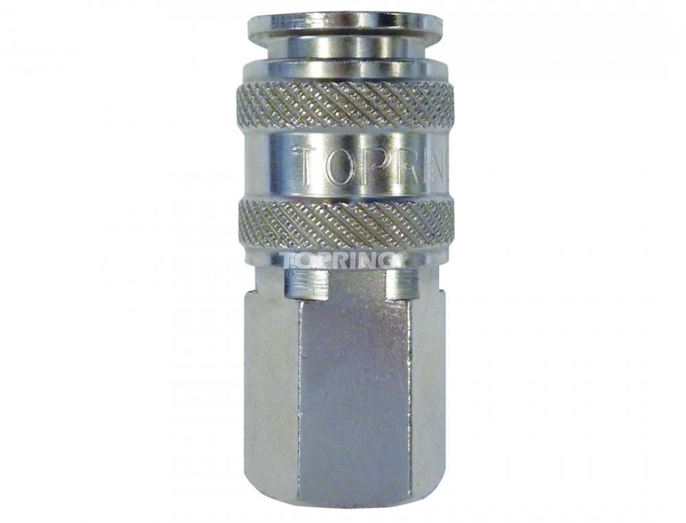 1/4 Universal Steel Quick Coupler 1/4 (F) NPT (10-Pack)<span class=' ItemWarning' style='display:block;'>Item is usually in stock, but we&#39;ll be in touch if there&#39;s a problem<br /></span>