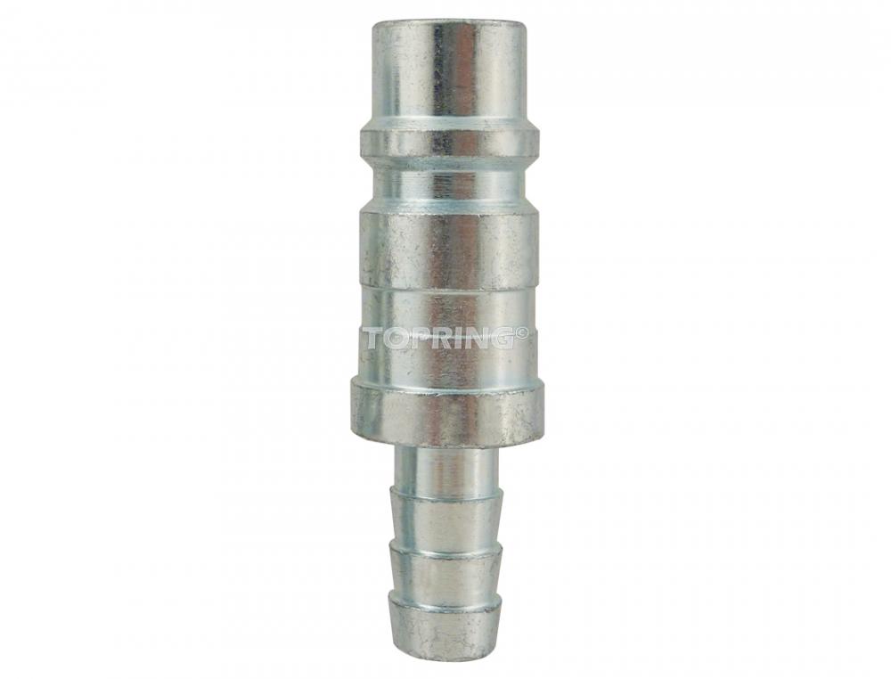 1/2 Industrial Steel Coupler Plug With 1/2 Hose Barb (5-Pack)<span class=' ItemWarning' style='display:block;'>Item is usually in stock, but we&#39;ll be in touch if there&#39;s a problem<br /></span>